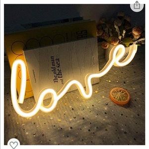 “Love” Neon Sign